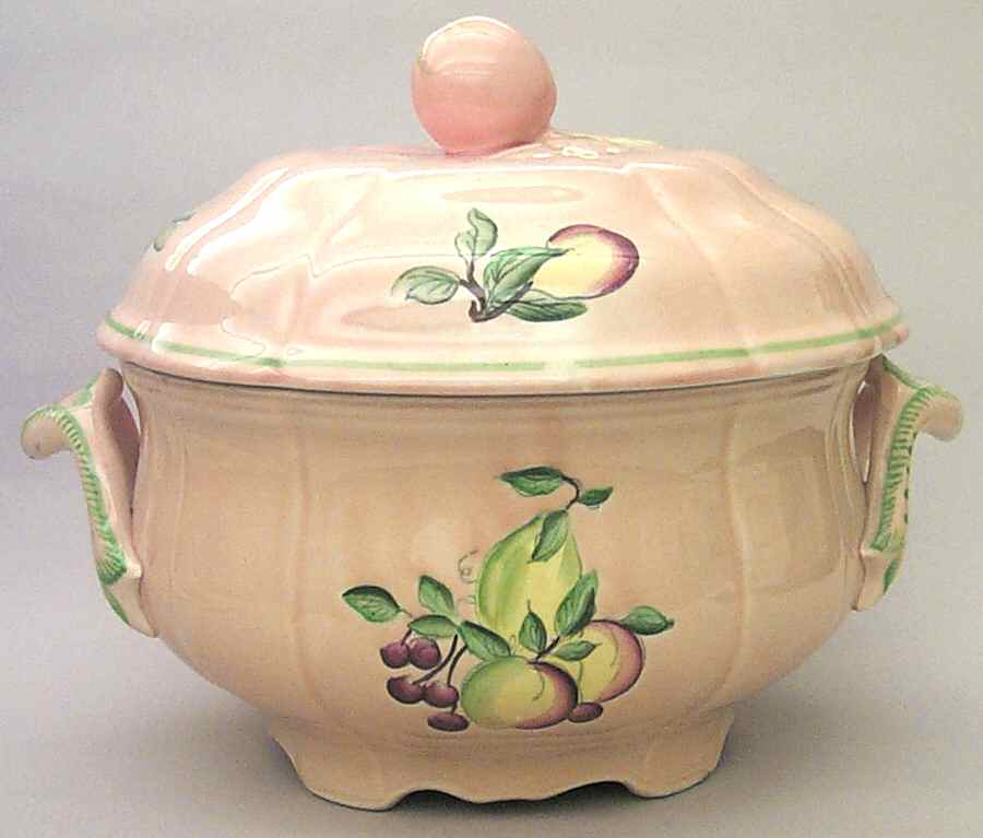 Fruit De France Tureen &  Lid by Longchamp-1