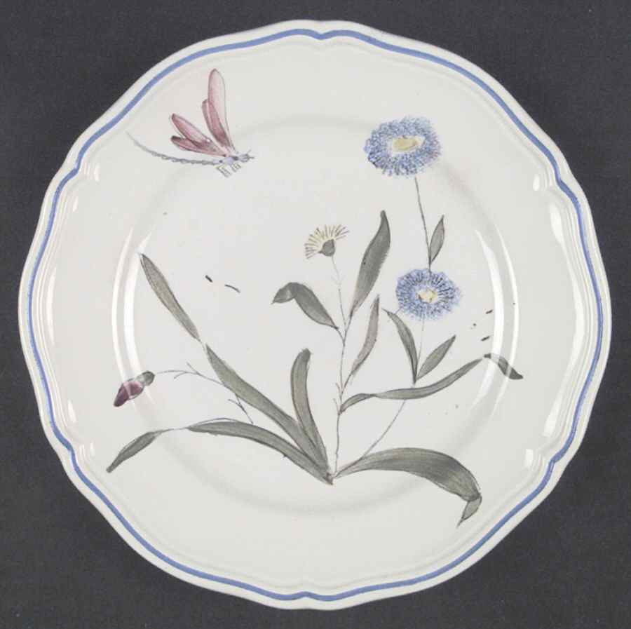 Libellule Salad Plate by Longchamp-1