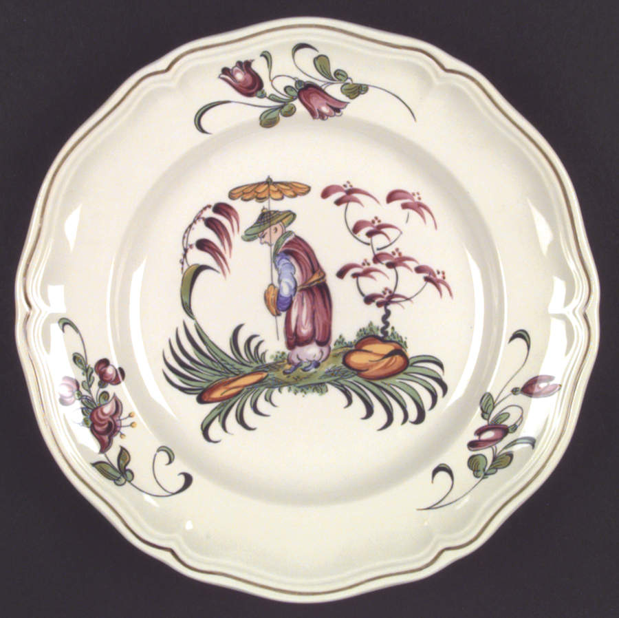 Mandarin Dinner Plate by Longchamp-1