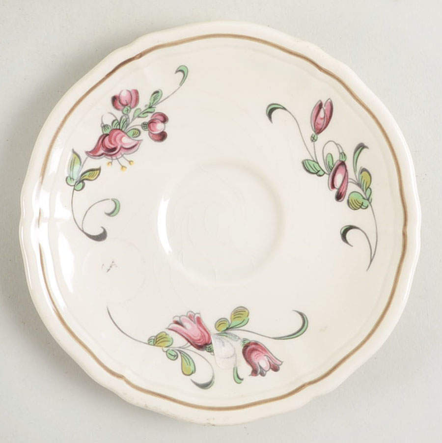 Mandarin Saucer for Demitasse Cup by Longchamp-1