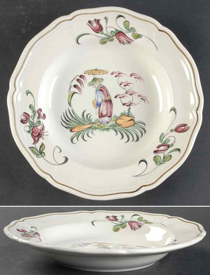 Mandarin Rim Soup Bowl by Longchamp-1