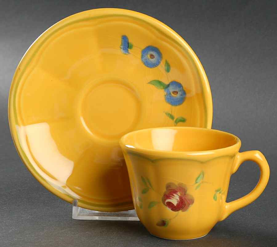 Marseilles Flat Demitasse Cup & Saucer Set by Longchamp-1