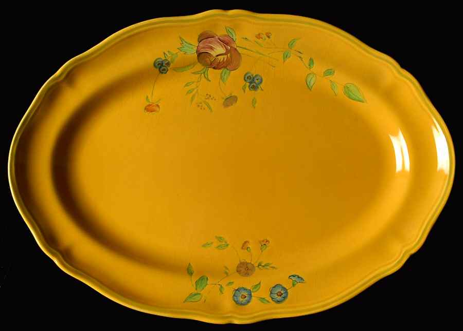 Marseilles 14" Oval Serving Platter by Longchamp-1