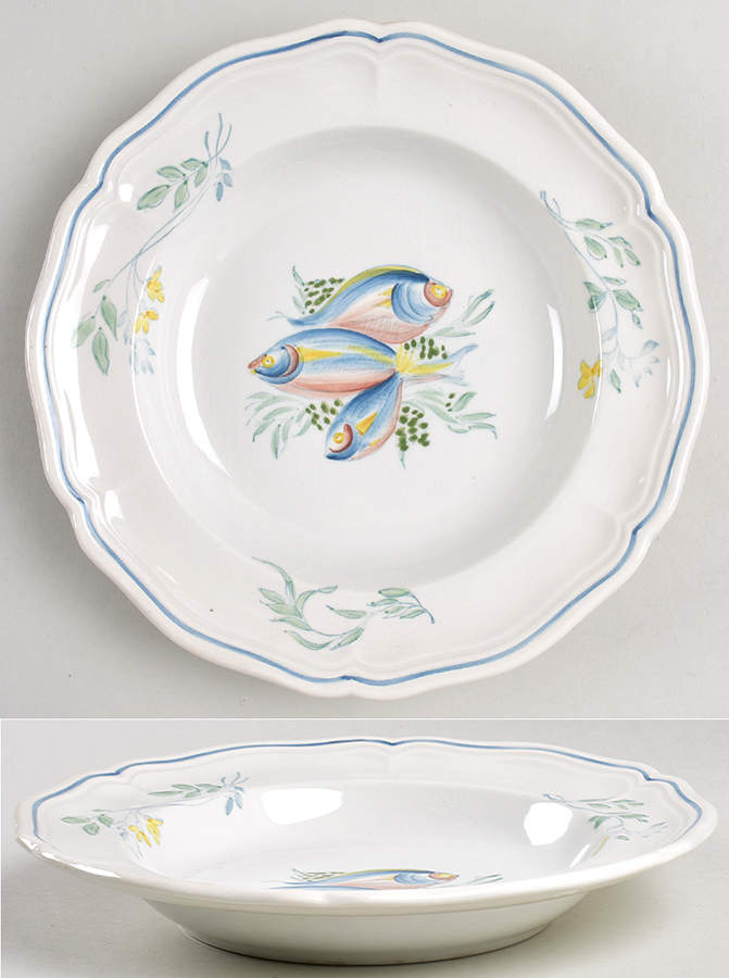 Mediterranean Rim Soup Bowl by Longchamp-1