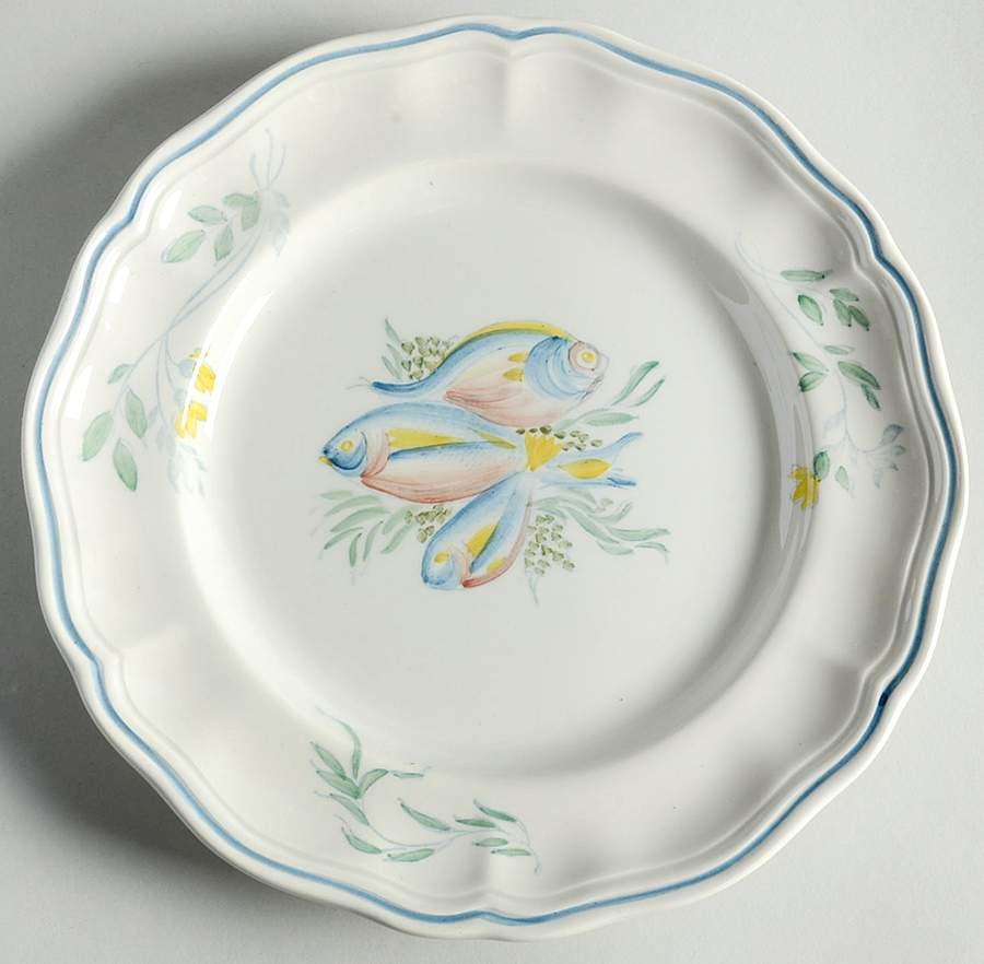 Mediterranean Luncheon Plate by Longchamp-1