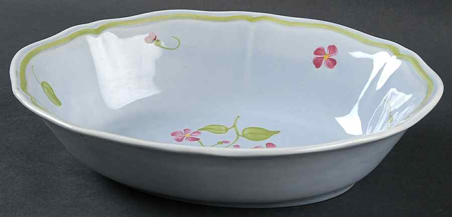 Mon Jardin 9" Oval Vegetable Bowl by Longchamp-1