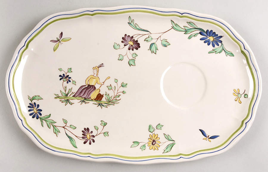 Moustiers Snack Plate by Longchamp-1