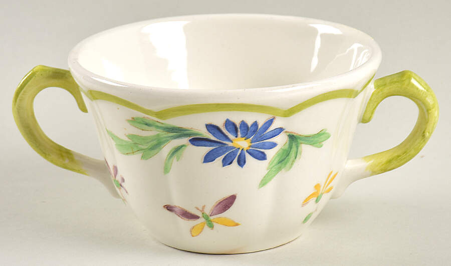 Moustiers Sugar Bowl No Lid by Longchamp-1