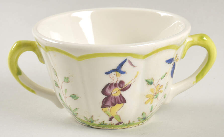 Moustiers Mini Sugar Bowl No Lid by Longchamp-1