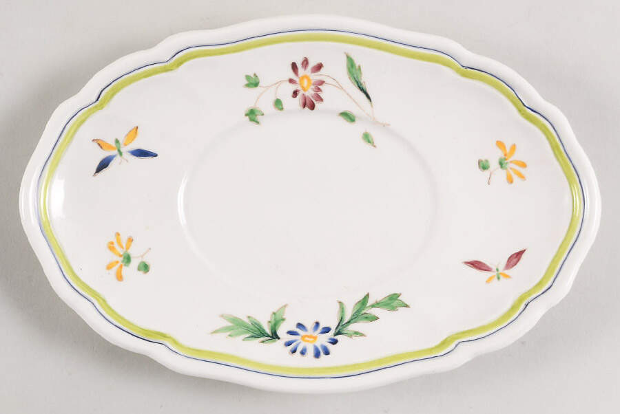 Moustiers Underplate for Gravy Boat by Longchamp-1