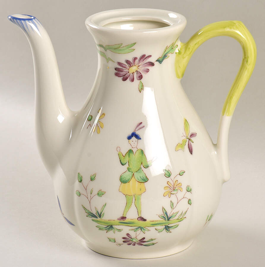 Moustiers Mini Coffee Pot No Lid by Longchamp-1