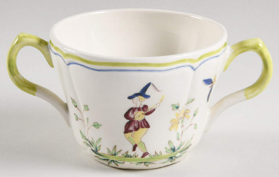Moustiers Sugar Bowl No Lid by Longchamp-1