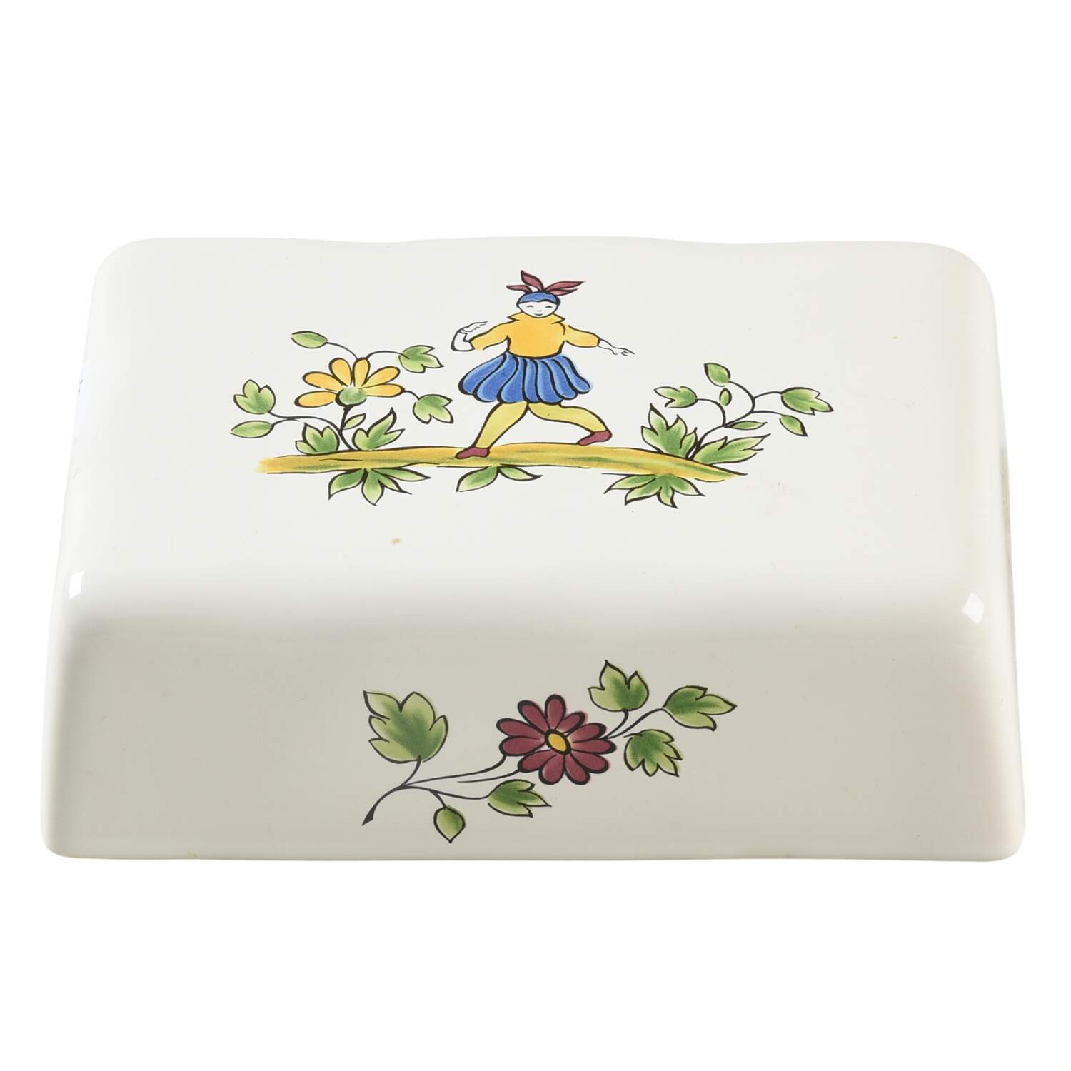 Moustiers Lid for Square Butter by Longchamp-1
