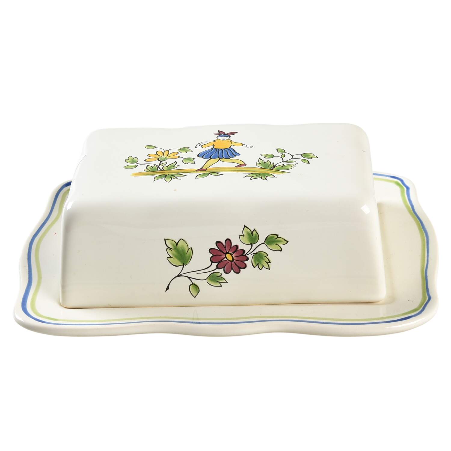 Moustiers Square Covered Butter by Longchamp-1