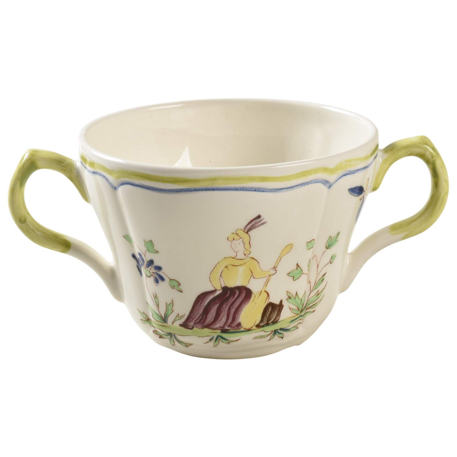 Moustiers Sugar Bowl No Lid by Longchamp-1