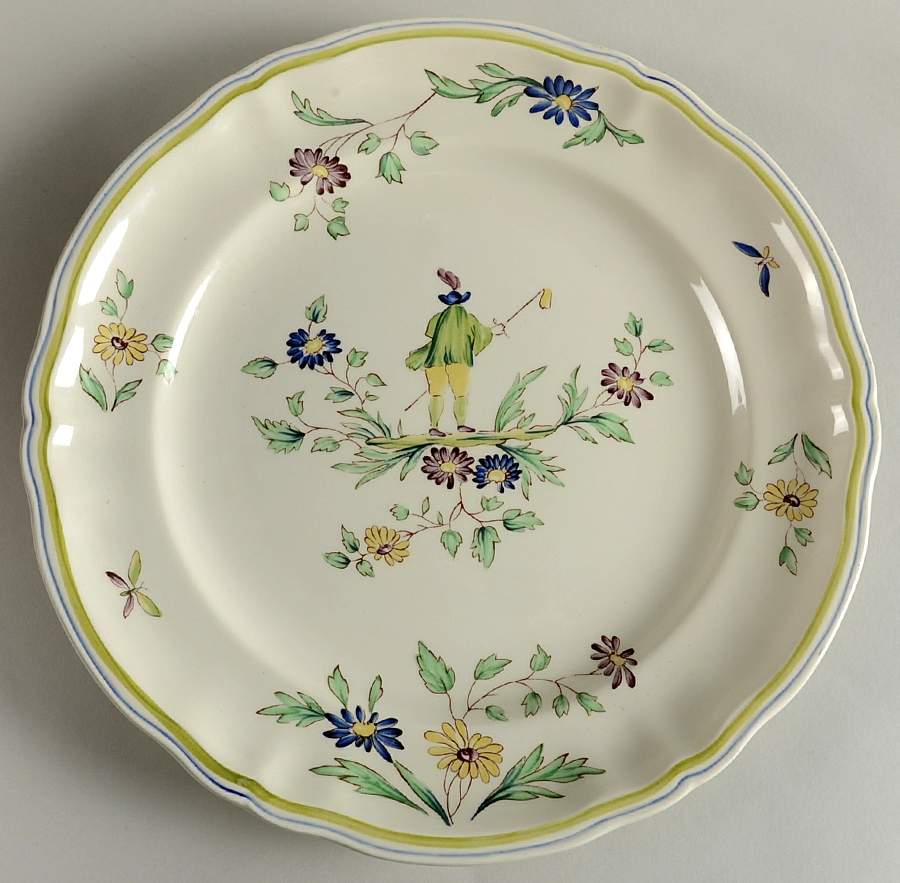 Moustiers 12" Chop Plate (Round Platter) by Longchamp-1