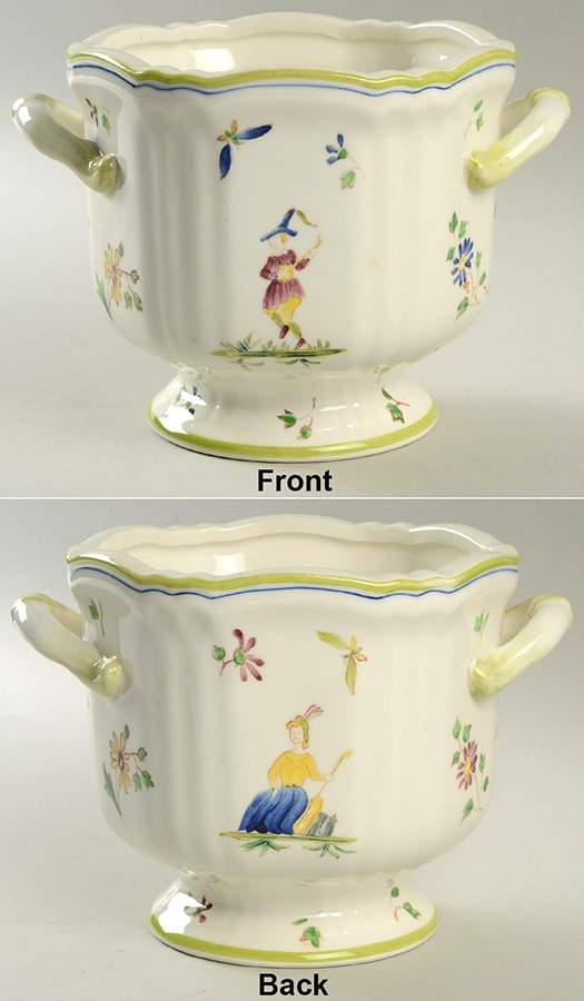 Moustiers 5" Cachepot by Longchamp-1