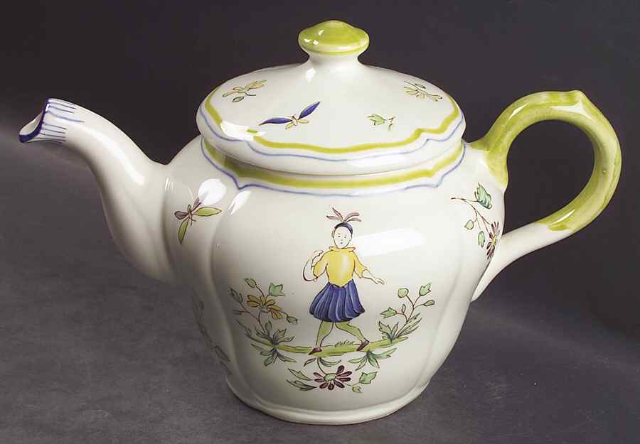 Moustiers Teapot & Lid by Longchamp-1
