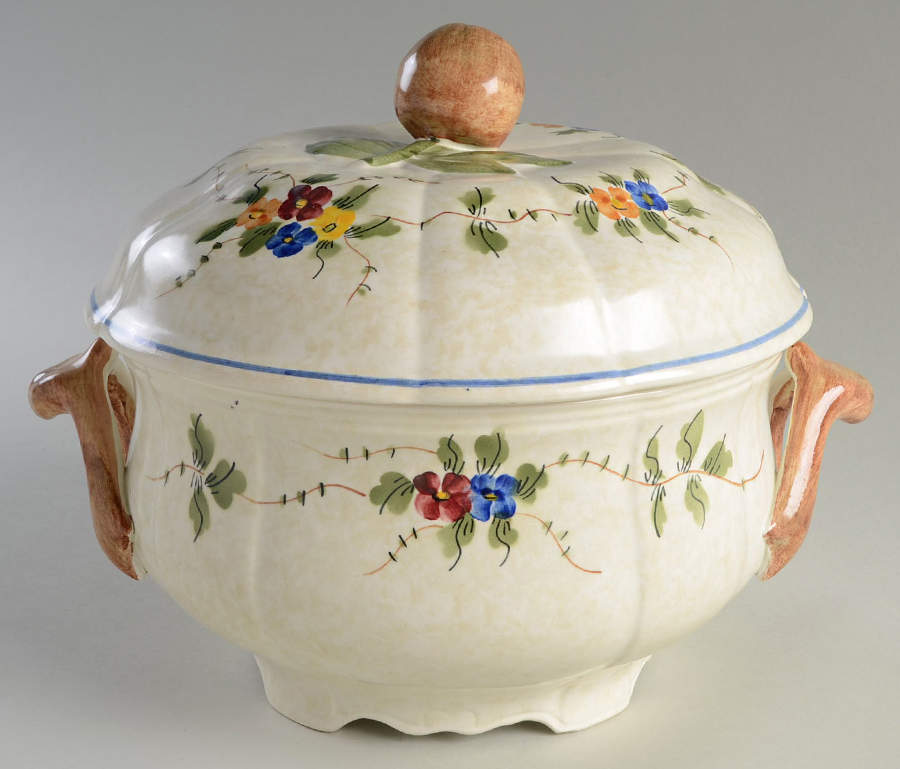 Nemours Tureen &  Lid by Longchamp-1