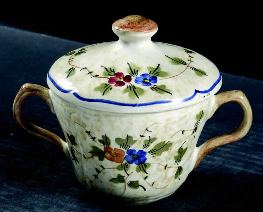 Nemours Sugar Bowl & Lid by Longchamp-1