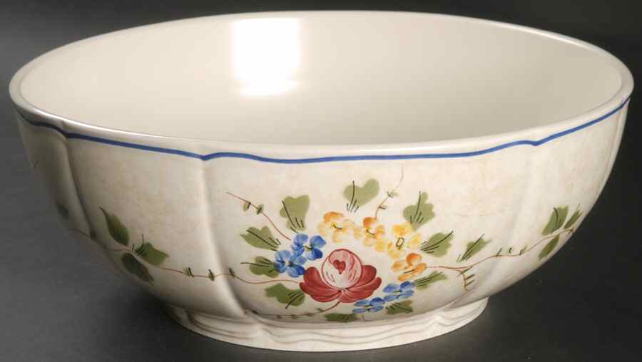 Nemours 10" Large Salad Serving Bowl by Longchamp-1