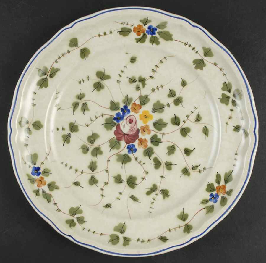 Nemours 12" Chop Plate (Round Platter) by Longchamp-1