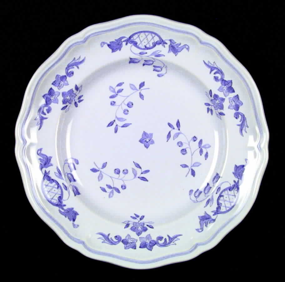 Normandie (Blue Band) Dinner Plate by Longchamp-1