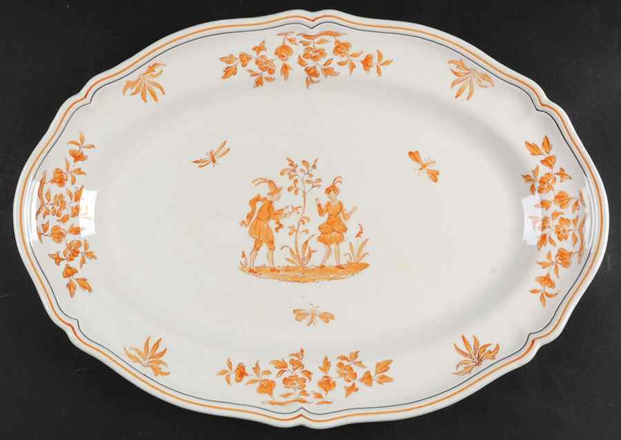 Olerys 16" Oval Serving Platter by Longchamp-1