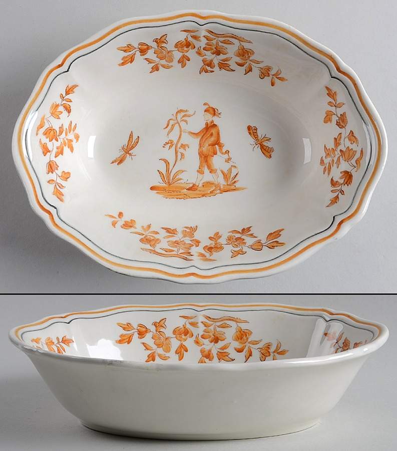 Olerys 9" Oval Vegetable Bowl by Longchamp-1