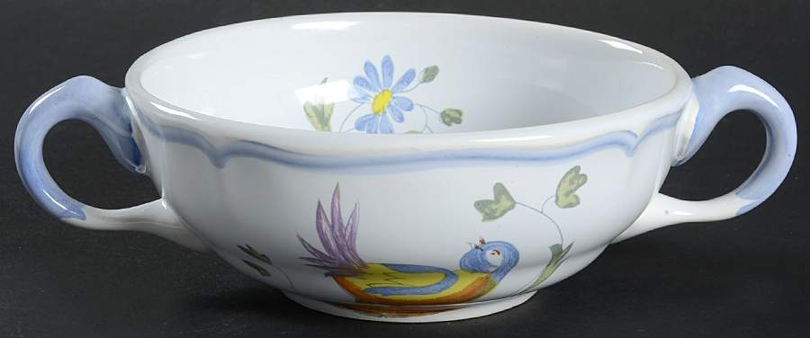 Perouges (Not French Heritage Line) Flat Cream Soup Bowl by Longchamp-1