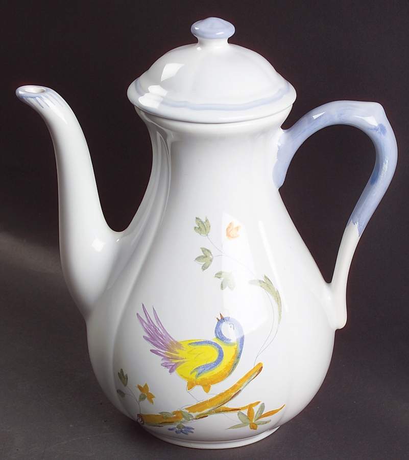 Perouges (Not French Heritage Line) Coffee Pot & Lid by Longchamp-1
