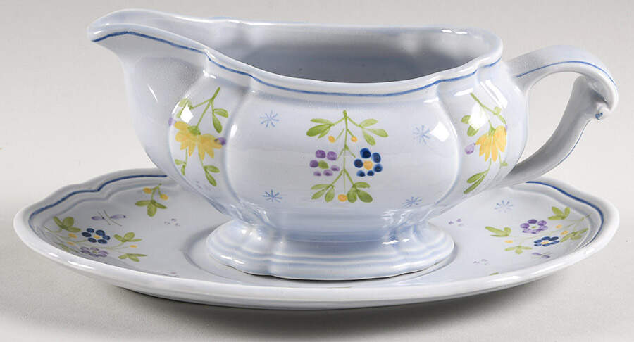 Printemps Gravy Boat & Underplate by Longchamp-1