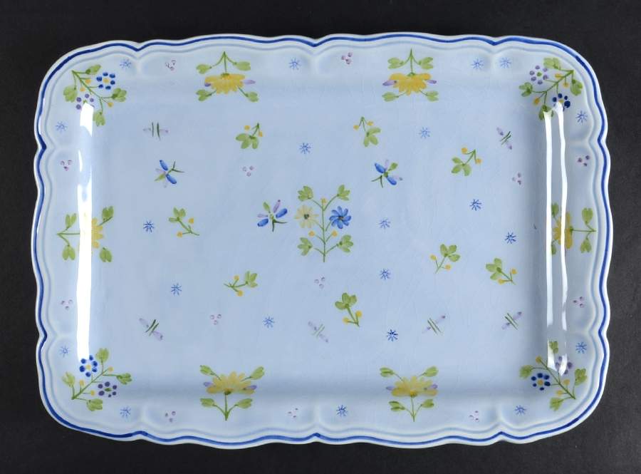 Printemps 13" Rectangular Serving Platter by Longchamp-1