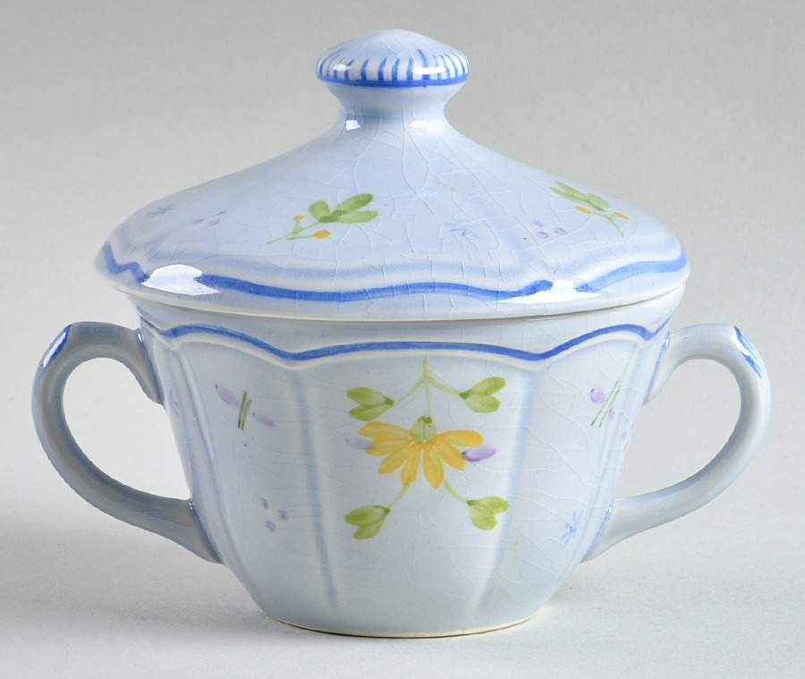 Printemps Mini Sugar Bowl & Lid by Longchamp-1