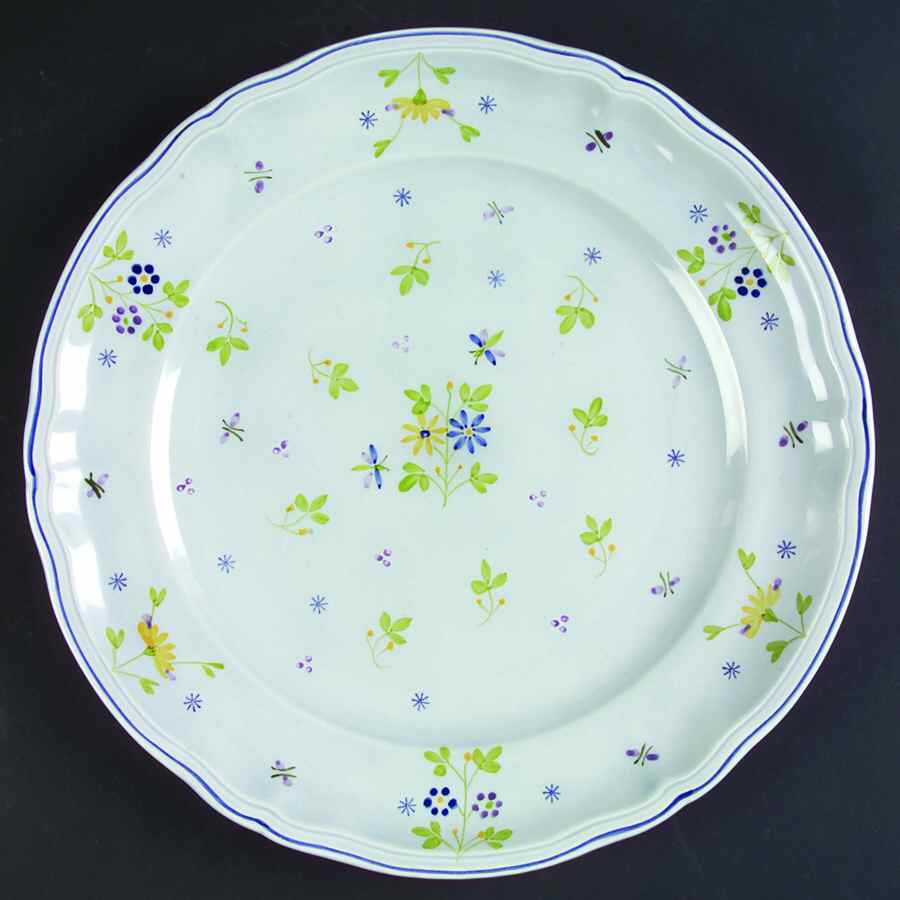 Printemps 11" Chop Plate (Round Platter) by Longchamp-1
