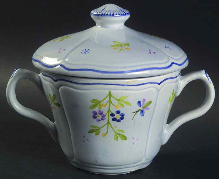 Printemps Sugar Bowl & Lid by Longchamp-1