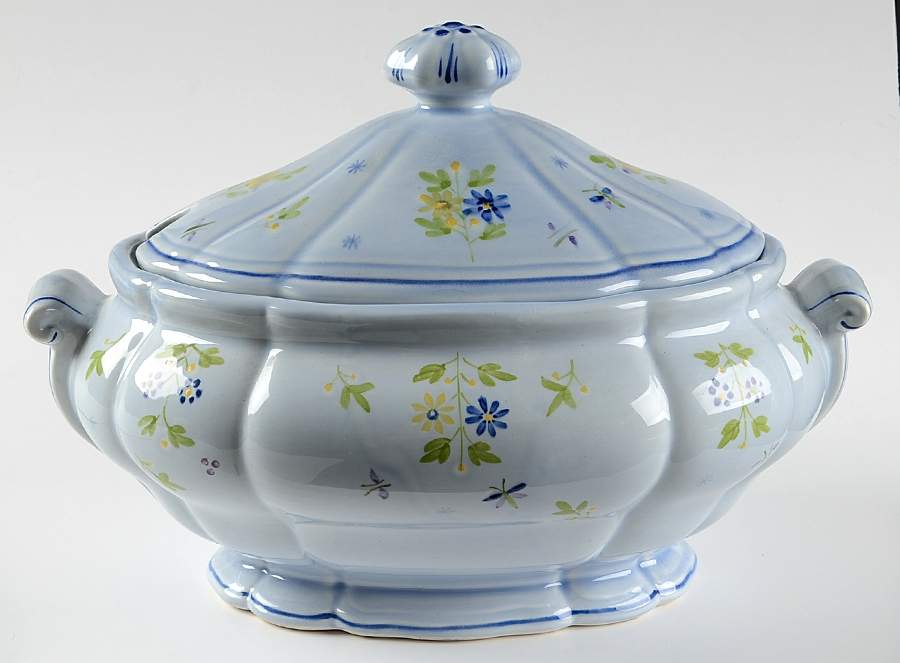Printemps Oval Tureen & Lid by Longchamp-1
