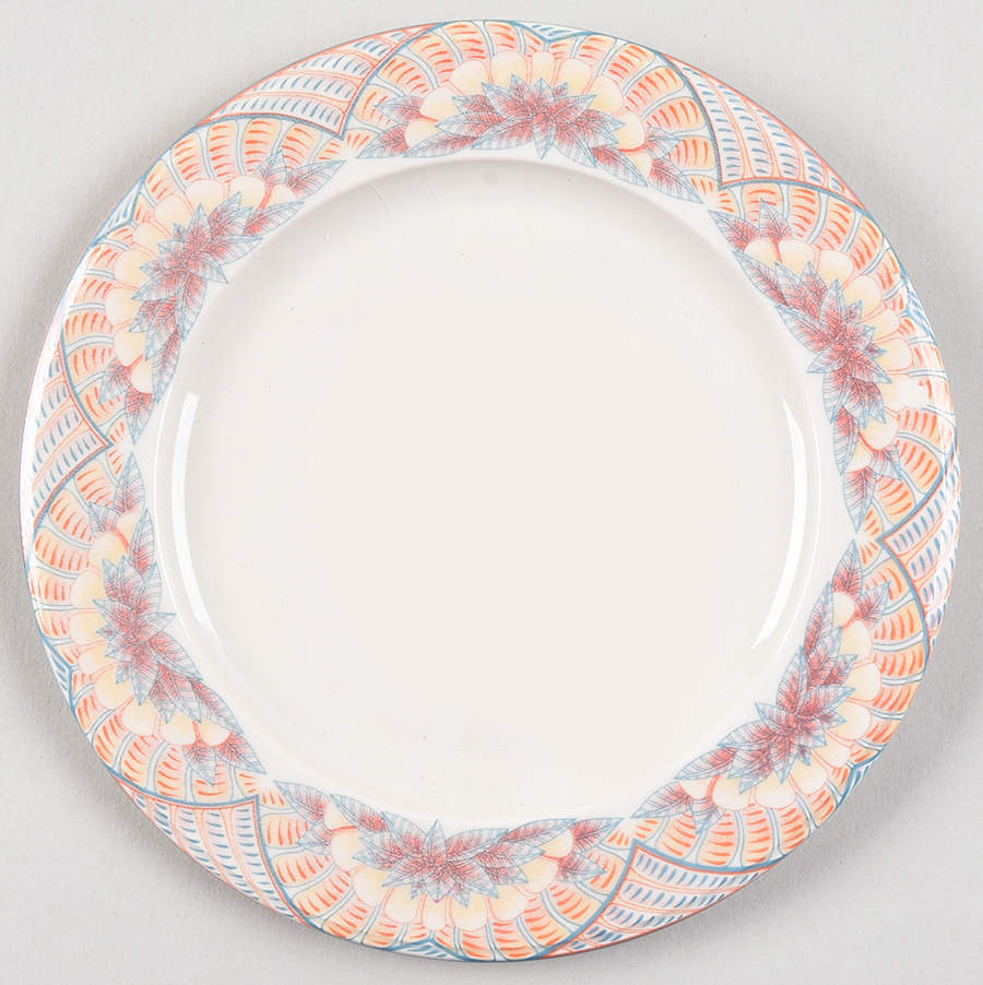 Secret Garden Bread & Butter Plate by Longchamp-1