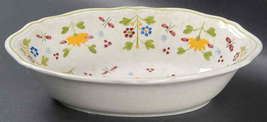 St. Tropez 9" Oval Vegetable Bowl by Longchamp-1