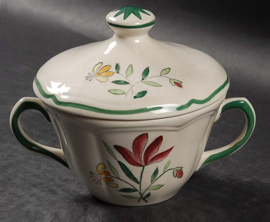 Tulip Mini Sugar Bowl & Lid by Longchamp-1