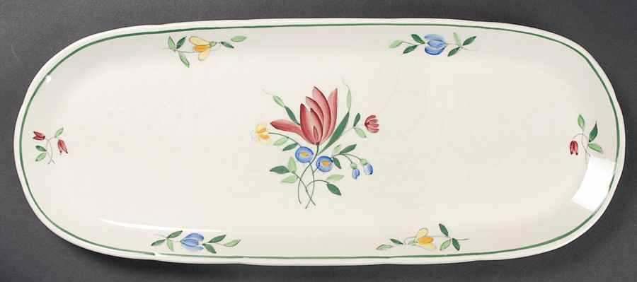 Tulip 17" Sandwich Tray by Longchamp-1