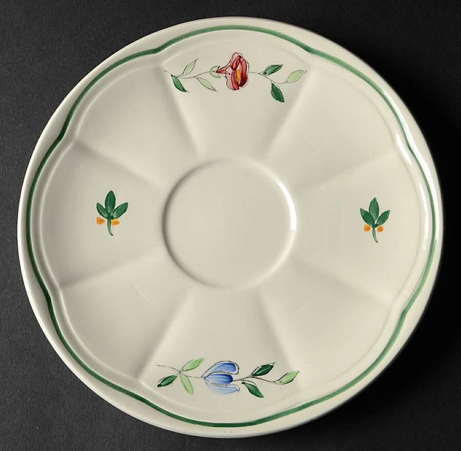 Tulip Saucer for Breakfast Cup by Longchamp-1