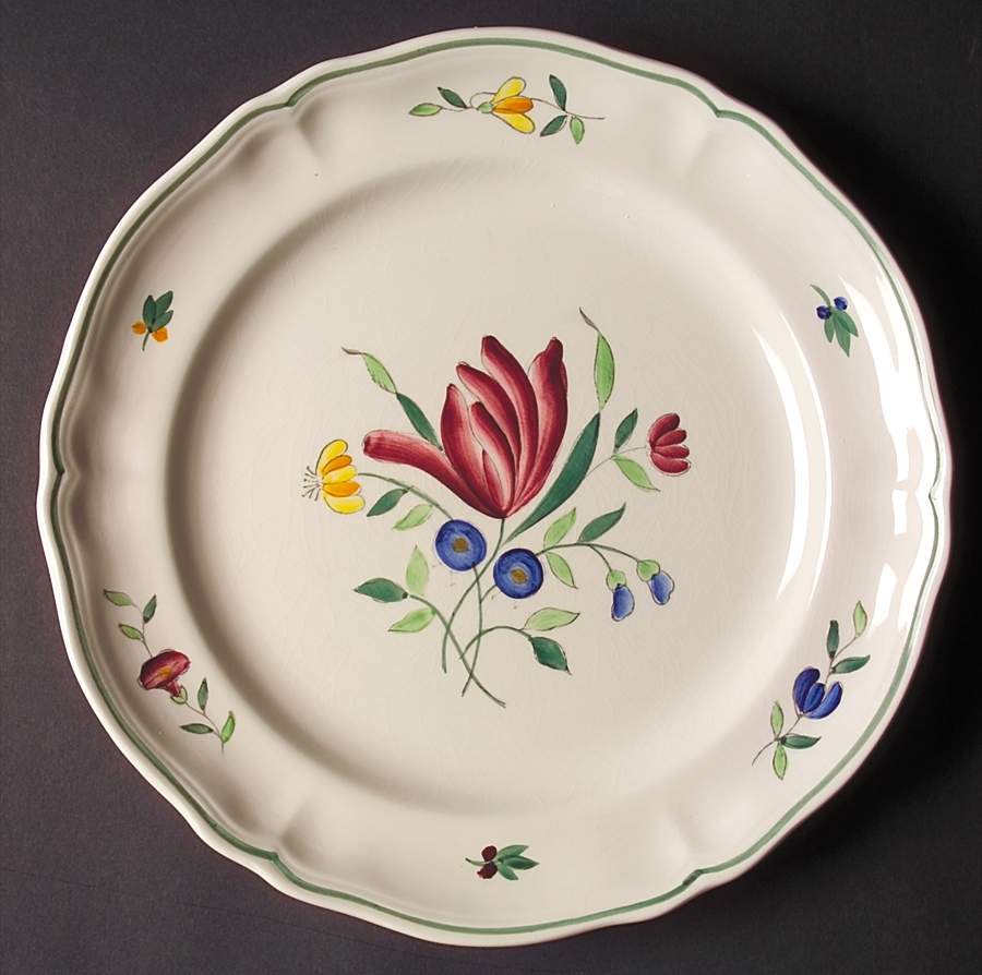 Tulip 11" Chop Plate (Round Platter) by Longchamp-1