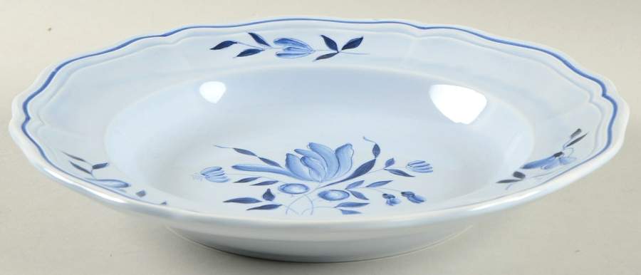 Tulip Rim Soup Bowl by Longchamp-1