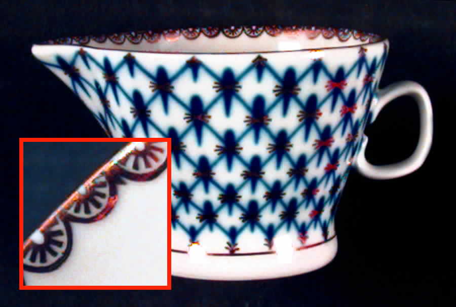 Cobalt Net Individual Gravy Boat by Lomonosov-1