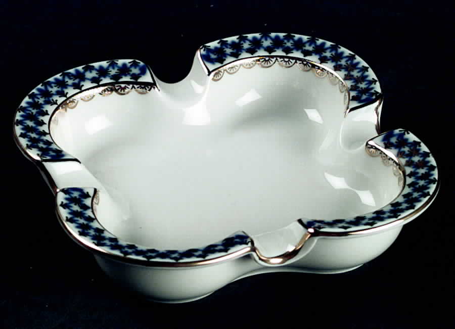 Cobalt Net 4" Ashtray by Lomonosov-1
