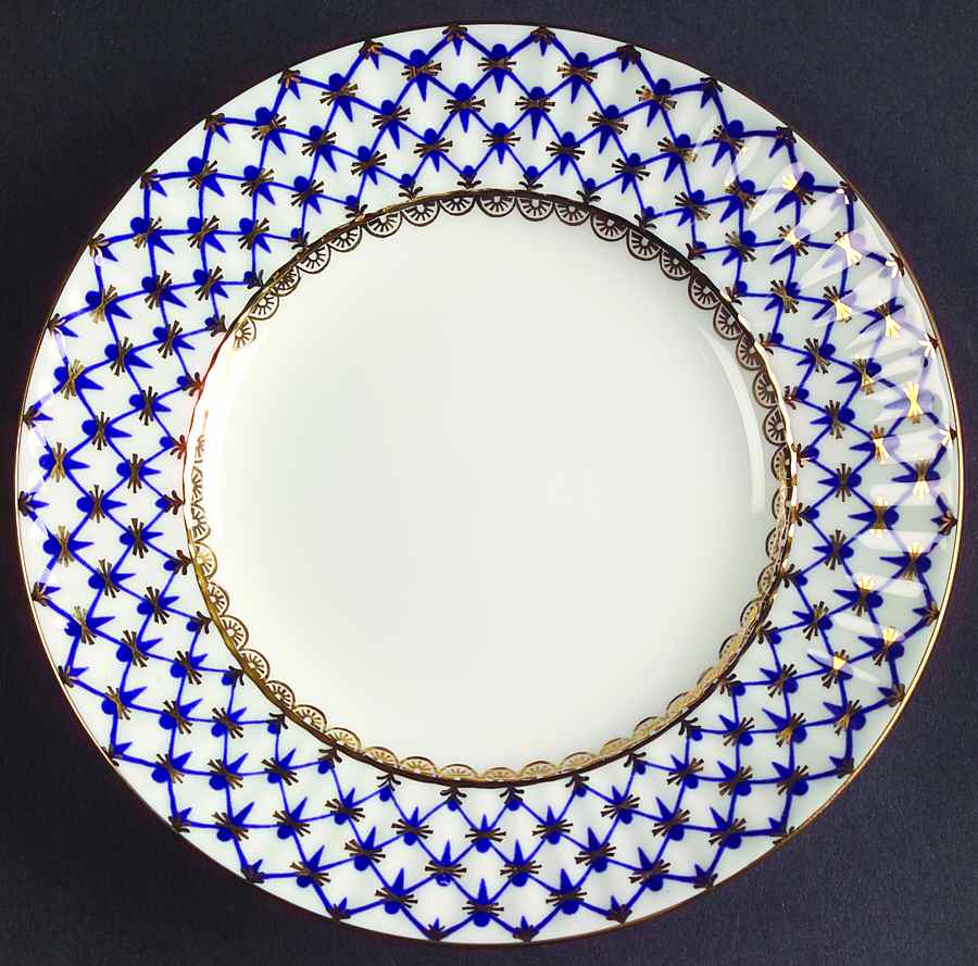 Cobalt Net Bone Dish by Lomonosov-1