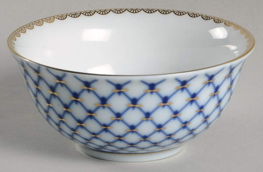 Cobalt Net Nut Dish by Lomonosov-1