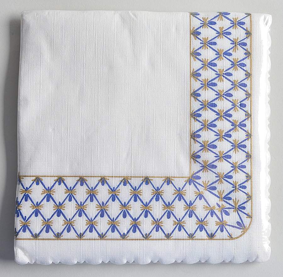 Cobalt Net Package of Paper Dinner Napkins by Lomonosov-1
