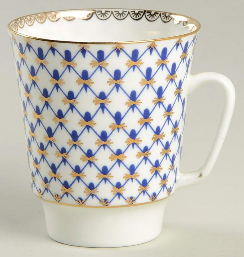Cobalt Net May Flat Cup by Lomonosov-1